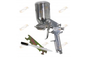 2.0 Gravity Feed Air Spray Gun Automotive Painting Tool Painter's Pneumatic Gun